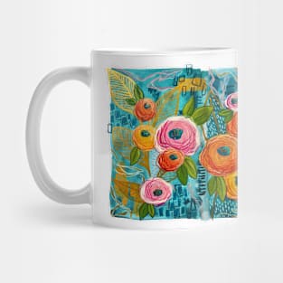 Midnight Floral High Rise Mug